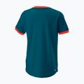 Maglietta da tennis Wilson Competition Crew II bambino blu WRA807203 6