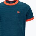 Maglietta da tennis Wilson Competition Crew II bambino blu WRA807203 3