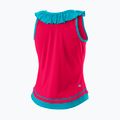 Maglietta da tennis Wilson Competition Tank II bambino rosa WRA807701 5