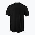 Maglietta da tennis da uomo Wilson Stripe Polo nero WRA789707 2