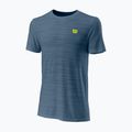 Camicia da tennis da uomo Wilson KAOS Rapide SMLS Crew II blu WRA813802