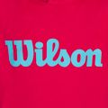 Felpa Wilson Tennis Script Cotton PO da bambino con cappuccio rosa WRA769221 3