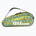 Borsa da tennis Wilson Minions 2.0 Team 3 Pack per bambini blu/giallo WR8020301001 2
