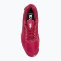 Scarpe da tennis da donna Wilson Rush Pro 4.0 Clay rosso barbabietola/bianco/pesca tropicale 6