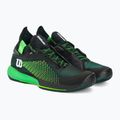 Scarpe da tennis da uomo Wilson Kaos Rapide STF nero/verde 4