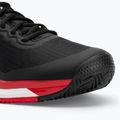 Scarpe da tennis da uomo Wilson Rush Pro 4.5 Clay nero/ infrarosso/ bianco 7