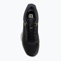 Scarpe da tennis da uomo Wilson Rush Lite 5 black/white/safety yellow 5