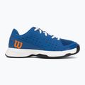Scarpe da tennis per bambini Wilson Rush Pro Ace L Jr déjà vu blue/orange tiger/white 2