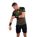 Camicia da tennis da uomo HYDROGEN Camo Tech verde