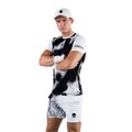 Camicia da tennis da uomo HYDROGEN Spray Tech bianco