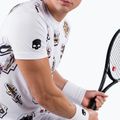 Maglietta da tennis da uomo HYDROGEN Tattoo Tech bianco 4