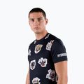 Camicia da tennis da uomo HYDROGEN Tattoo Tech nero 6