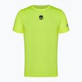 Camicia da tennis HYDROGEN Basic Tech Tee da uomo, giallo fluorescente 4