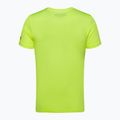 Camicia da tennis HYDROGEN Basic Tech Tee da uomo, giallo fluorescente 5