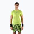 Camicia da tennis HYDROGEN Basic Tech Tee da uomo, giallo fluorescente