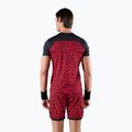 Camicia da tennis HYDROGEN Panther Tech Tee nero/rosso da uomo 2