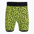 Pantaloncini da tennis da uomo HYDROGEN Panther Tech giallo fluorescente 4