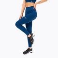 Leggings da allenamento donna Gym Glamour Push Up blu classico