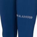 Leggings da allenamento donna Gym Glamour Push Up blu classico 7