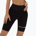 Pantaloncini da allenamento da donna Gym Glamour Push Up nero profondo