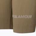 Pantaloncini da allenamento donna Gym Glamour Push Up nude 8