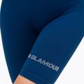 Pantaloncini da allenamento da donna Gym Glamour Push Up classici blu 4