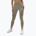 Leggings da allenamento donna Gym Glamour Fusion kaki