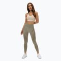 Leggings da allenamento donna Gym Glamour Fusion kaki 2