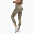 Leggings da allenamento donna Gym Glamour Fusion kaki 3