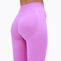 Leggings da allenamento da donna Gym Glamour Push Up rosa 5