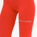 Leggings da allenamento donna Gym Glamour Push Up corallo 5