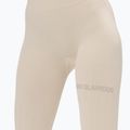 Leggings da allenamento donna Gym Glamour Push Up crema 4