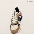 EA7 Emporio Armani Black & White Laces scarpe grigio bianco/portabella/marino 9