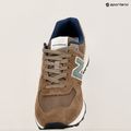 Scarpe New Balance 574 V2 marrone/blu reale 11