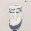 Donna Moon Boot Icon Low Nylon elefante grigio/bianco stivali da neve 9