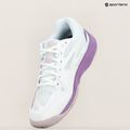 Scarpe da pallavolo per bambini Mizuno Lightning Star Z7 bianco/viola patrizia/coppia 9