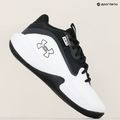 Under Armour GS Lockdown 7 scarpe da basket per bambini bianco/nero/nero 9