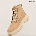 Scarpe Greyfield da donna in nubuck beige chiaro 18