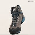 Scarponi da trekking da uomo SCARPA ZG Trek GTX titanio/blu lago 15