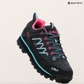 Stivali da trekking da donna CMP Moon Low Wp antracite / acqua 15