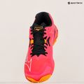 Mizuno Wave Lightning Z8 scarpe da pallavolo rosso radioso/bianco/arancio 9