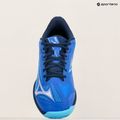 Scarpe da tennis da uomo Mizuno Wave Exceed Light 2 AC blu mugen/bianco/blu fiume 11