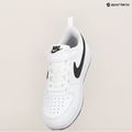 Scarpe da bambino Nike Court Borough Low Recraft bianco/nero 8