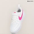 Nike Court Borough Low scarpe da bambino Recraft bianco/fucsia laser 9