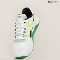 Reebok Nano x4 scarpe da allenamento bianco nuvola/giallo acido solare/verde sport 9
