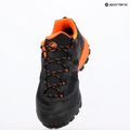 Scarponi da trekking da uomo Mammut Ducan II Low GTX nero/ mandarino scuro 12