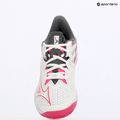 Scarpe da tennis da donna Mizuno Wave Exceed Tour 6 CC bianco/rosso radiante/tinta unita 9