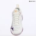 Scarpe da pallavolo da donna Mizuno Wave Dimension Mid bianco/viola patrizia/vintage 12