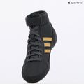 Scarpe da wrestling per bambini adidas Havoc greay sei / oro opaco / nucleo nero 9