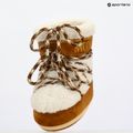 Moon Boot Icon Low Shearling da donna, stivali da neve whisky/bianco sporco 9